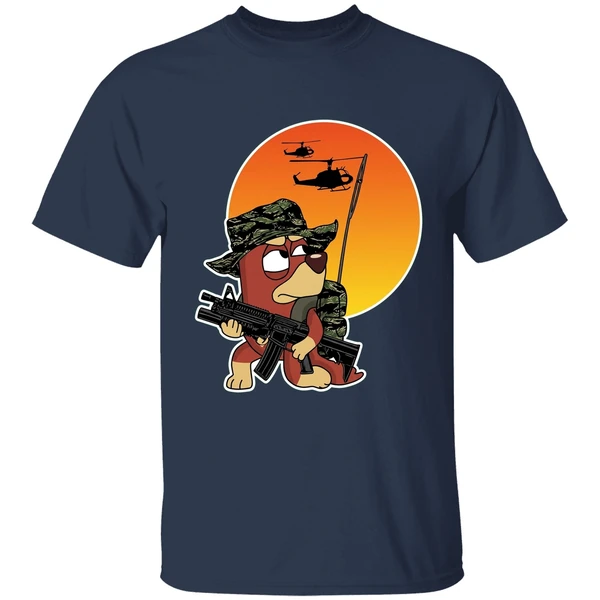 Bluey Bingo Rusty Military Shirt - Image 5