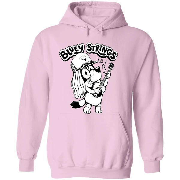 Bluey Strings Character Guitar Graphic Hoodie - Image 5