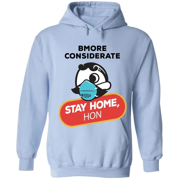 Bmore Considerate Stay Home Hon Hoodie - Image 3