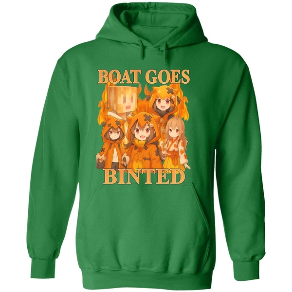 Boat Goes Binted Hoodie - Image 2