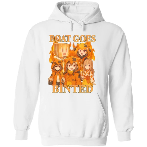 Boat Goes Binted Hoodie - Image 8