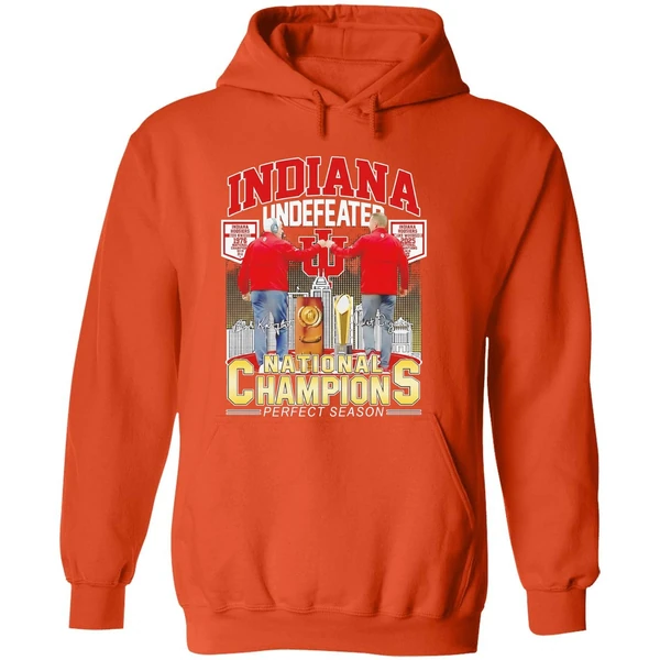 Bob Knight And Curt Cignetti Indiana Hoosiers Hoodie - Image 6