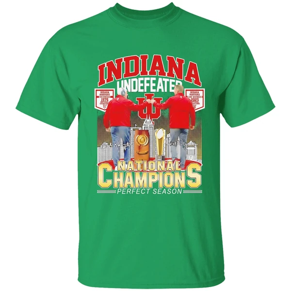 Bob Knight And Curt Cignetti Indiana Hoosiers Shirt - Image 2