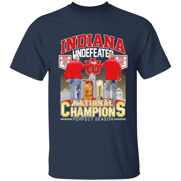 bob knight and curt cignetti indiana hoosiers shirt navy