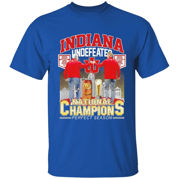 Bob Knight And Curt Cignetti Indiana Hoosiers Shirt - Image 8