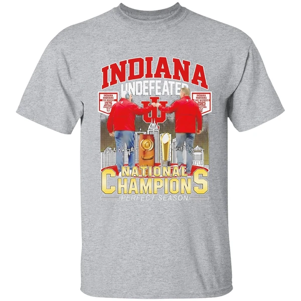 Bob Knight And Curt Cignetti Indiana Hoosiers Shirt - Image 9