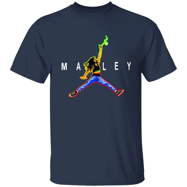 Bob Marley Jordan Slam Dunk Smoking Shirt - Image 4