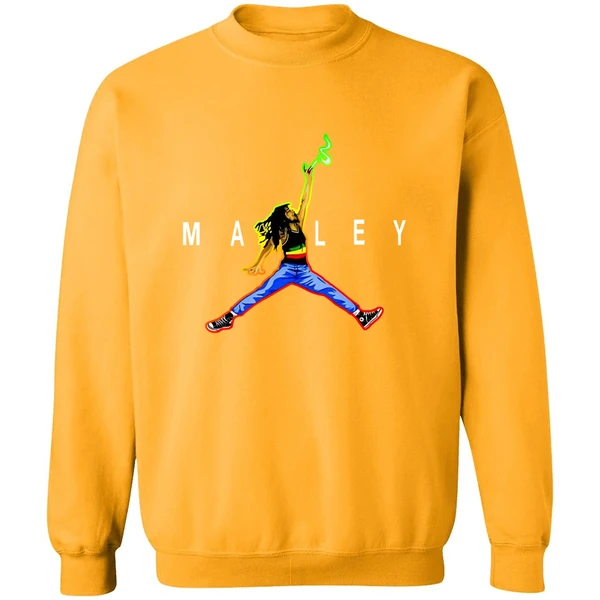 Bob Marley Jordan Slam Dunk Smoking Sweatshirt
