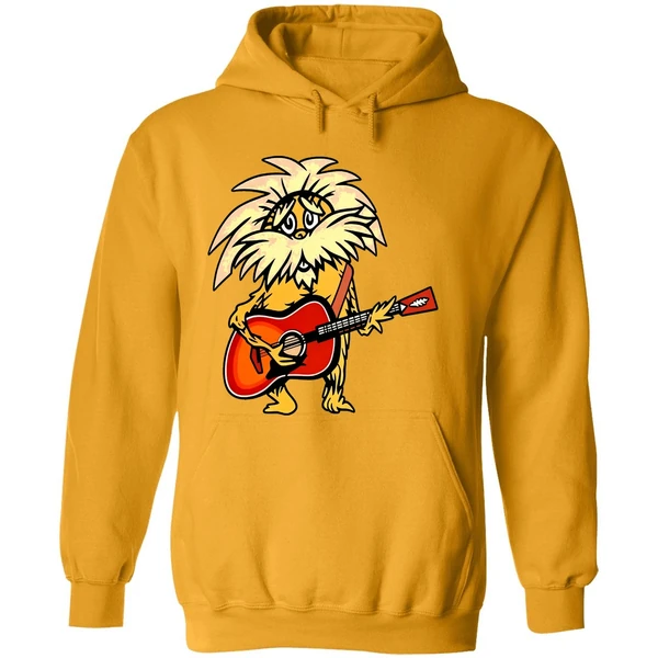 Bob Weir Grateful Dead Lorax Of Dr Seuss Playing Guita Hoodie