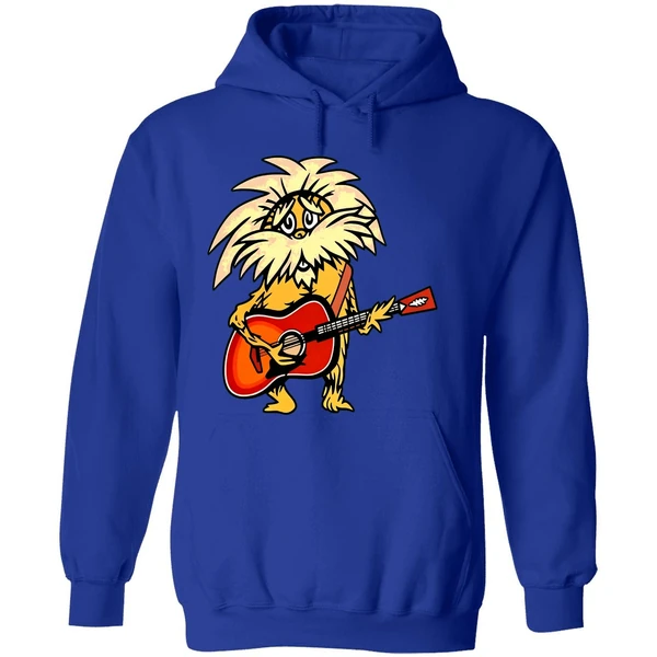 Bob Weir Grateful Dead Lorax Of Dr Seuss Playing Guita Hoodie - Image 7