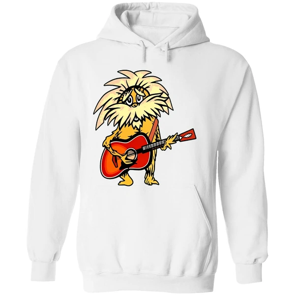 Bob Weir Grateful Dead Lorax Of Dr Seuss Playing Guita Hoodie - Image 8