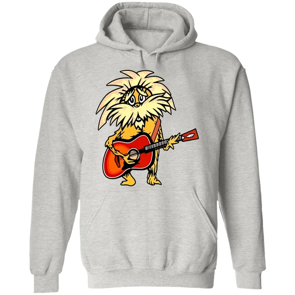Bob Weir Grateful Dead Lorax Of Dr Seuss Playing Guita Hoodie - Image 9