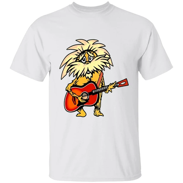 Bob Weir Grateful Dead Lorax Of Dr Seuss Playing Guita Shirt