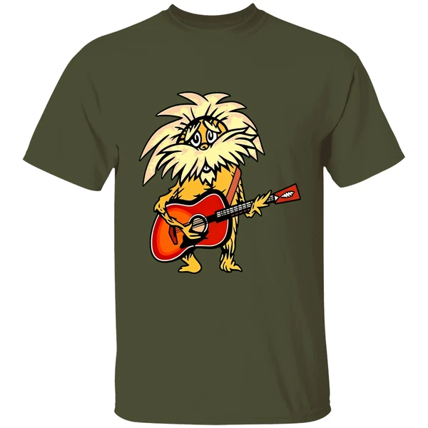 Bob Weir Grateful Dead Lorax Of Dr Seuss Playing Guita Shirt - Image 9
