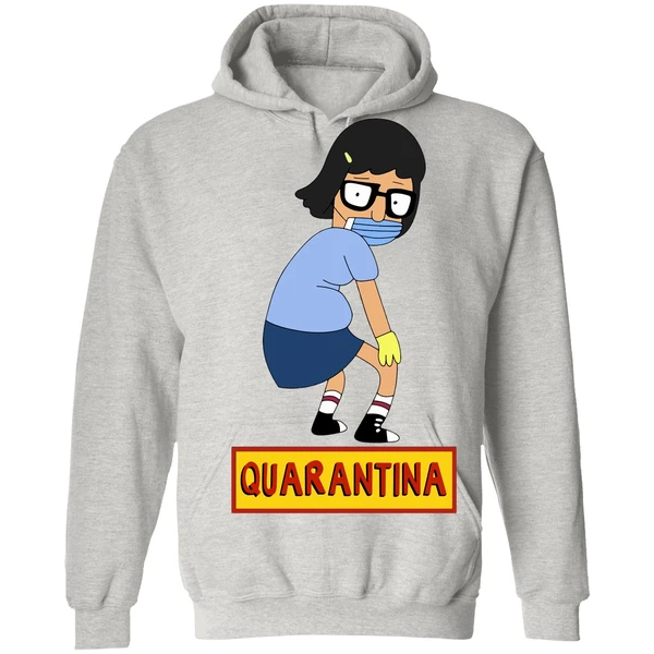 Bob's Burgers Tina Quarantine Hoodie - Image 7