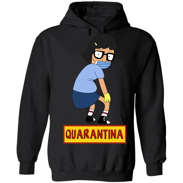 Bob's Burgers Tina Quarantine Hoodie - Image 8