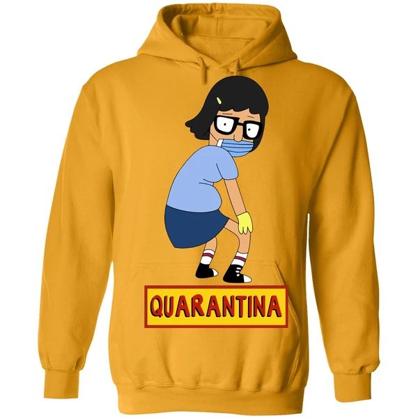 Bob's Burgers Tina Quarantine Hoodie - Image 9