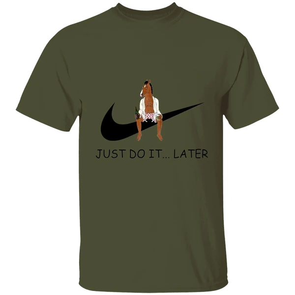 Bojack Horseman Just Do It Later Shirt - Image 3
