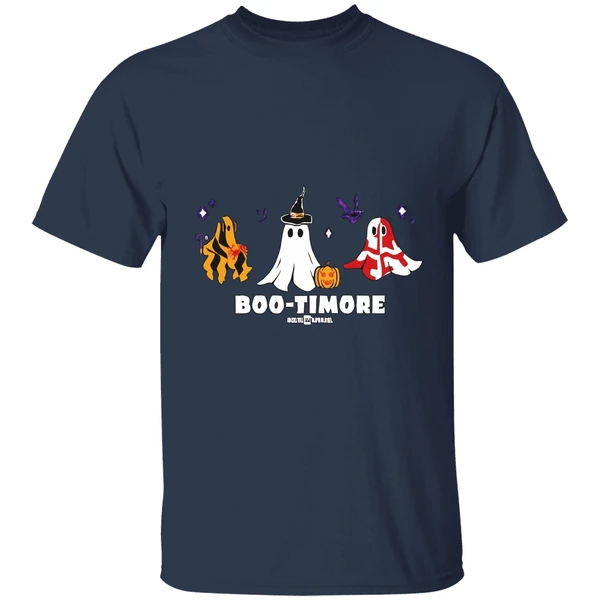 boo timore halloween shirt navy