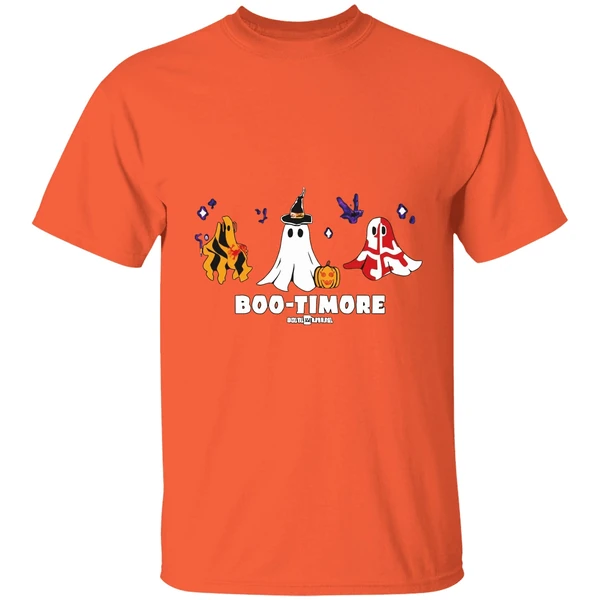 boo timore halloween shirt orange