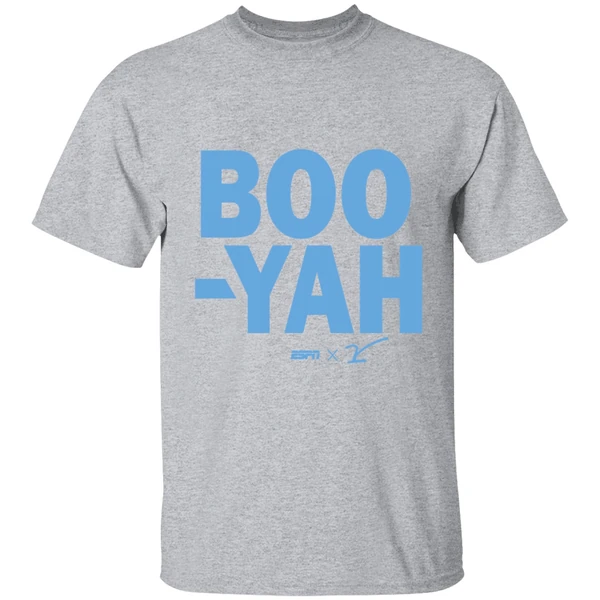 boo yah shirt sportgrey