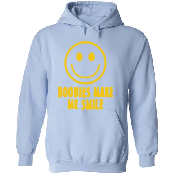 Boobies Make Me Smile Hoodie - Image 4