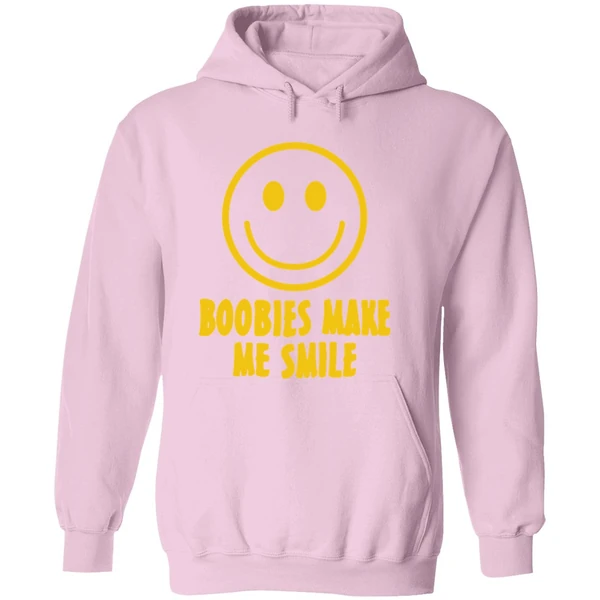 Boobies Make Me Smile Hoodie - Image 5