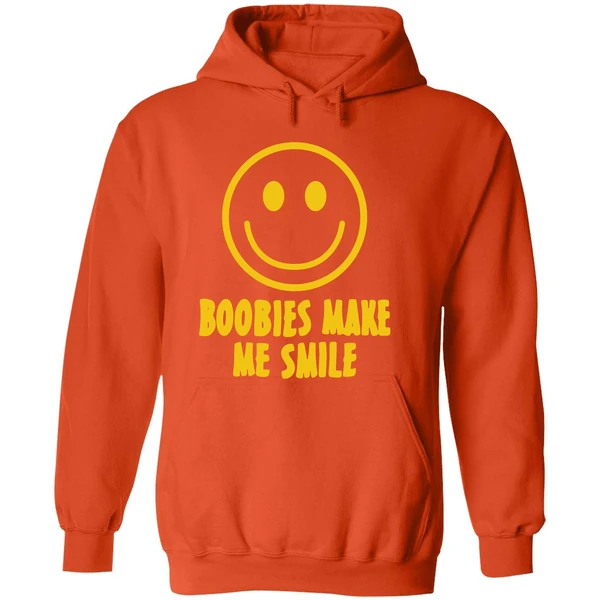 Boobies Make Me Smile Hoodie - Image 6