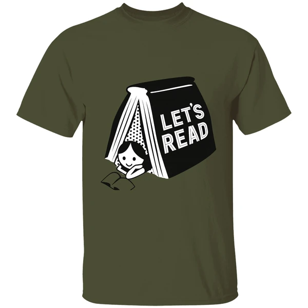 Book Lets Read Shirt - Image 3