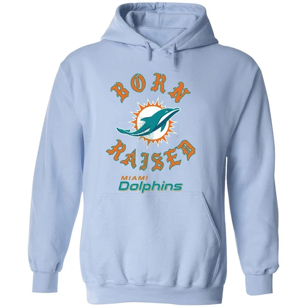 Born Raised Miami Dolphins Hoodie - Image 4