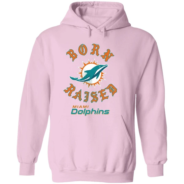 Born Raised Miami Dolphins Hoodie - Image 5