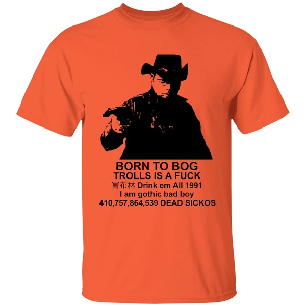 Born To Bog Trolls Is A Fuck 1991 Shirt - Image 3