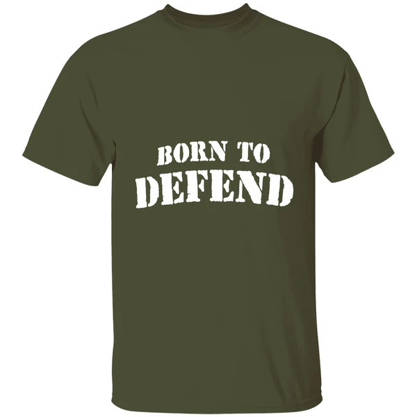 Born To Defend Shirt - Image 3