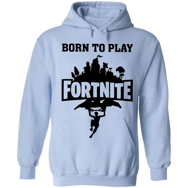 Born To Play Fortnite Hoodie - Image 3