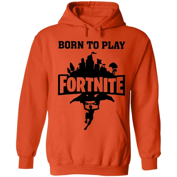Born To Play Fortnite Hoodie - Image 5