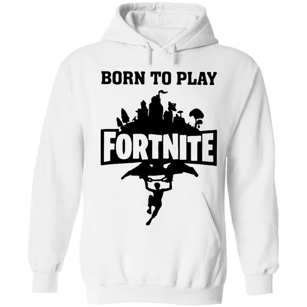 Born To Play Fortnite Hoodie - Image 6