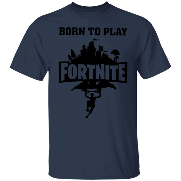 Born To Play Fortnite Shirt - Image 4