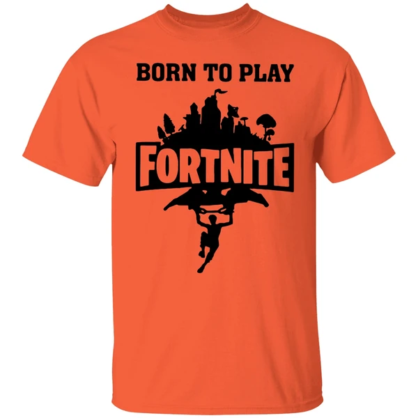 Born To Play Fortnite Shirt - Image 5