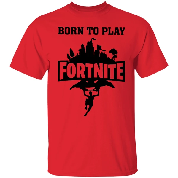 Born To Play Fortnite Shirt - Image 6