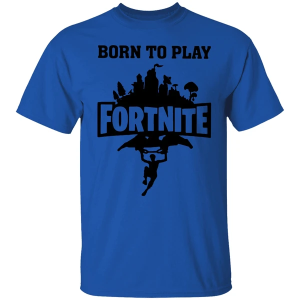 Born To Play Fortnite Shirt - Image 7