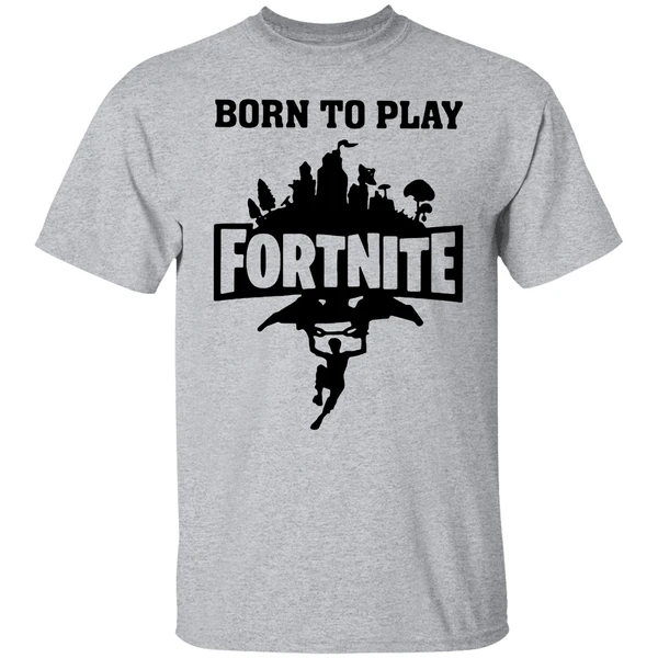 Born To Play Fortnite Shirt - Image 8