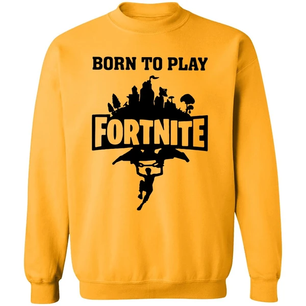 Born To Play Fortnite Sweatshirt