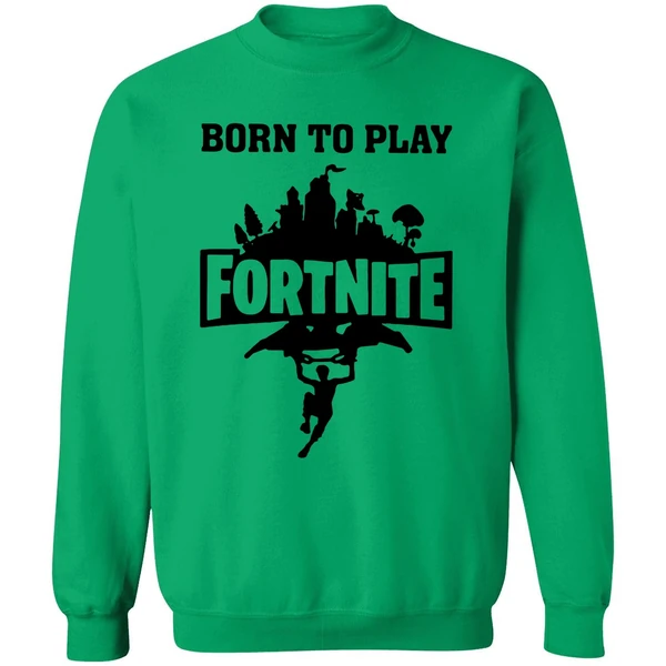 Born To Play Fortnite Sweatshirt - Image 2