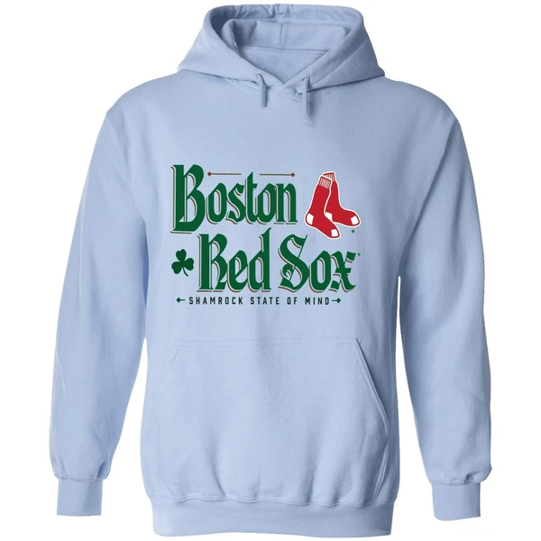 Boston Red Sox Shamrock State Of Mind Saint Patricks Day Hoodie - Image 4