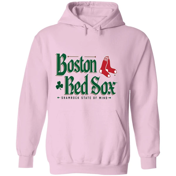 Boston Red Sox Shamrock State Of Mind Saint Patricks Day Hoodie - Image 5