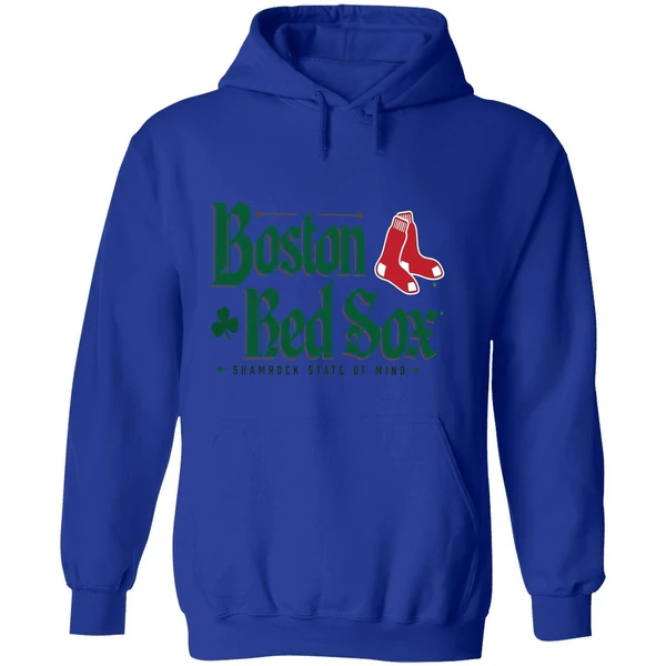 Boston Red Sox Shamrock State Of Mind Saint Patricks Day Hoodie - Image 7