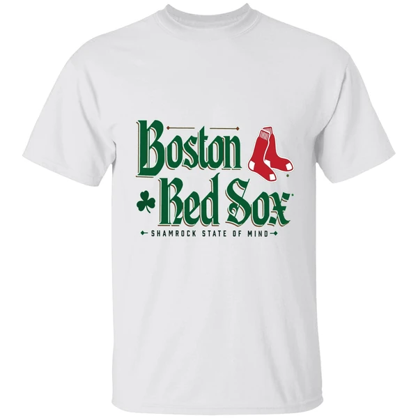 Boston Red Sox Shamrock State Of Mind Saint Patricks Day Shirt