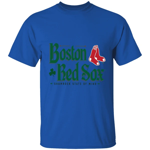 Boston Red Sox Shamrock State Of Mind Saint Patricks Day Shirt - Image 5