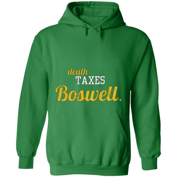 Boswell Guaran Pittsburgh Football Death Taxes Boswell Hoodie - Image 2