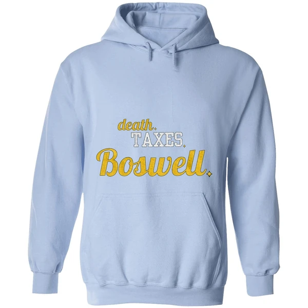 Boswell Guaran Pittsburgh Football Death Taxes Boswell Hoodie - Image 4
